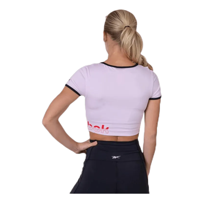 Reebok Wor Myt Bralette Tee White