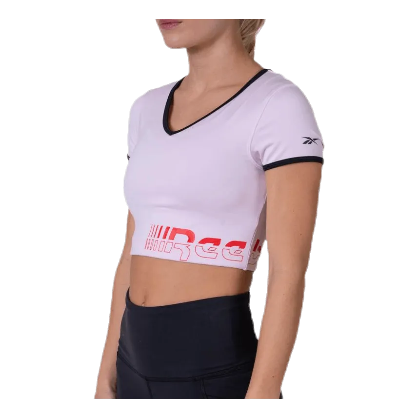 Reebok Wor Myt Bralette Tee White