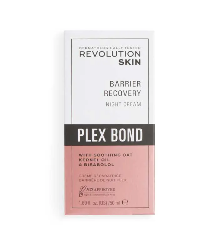 REVOLUTION SKINCARE  *PLEX BOND*  CREMA FACIAL DE NOCHE HIDRATANTE BARRIER RECOVERY