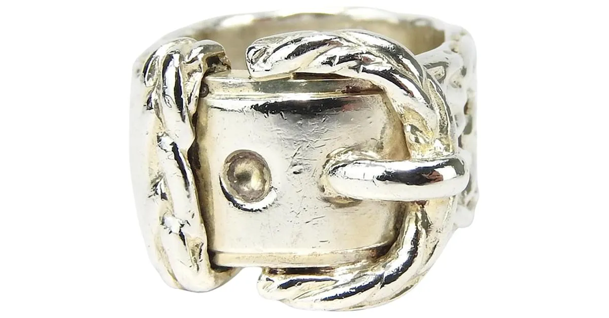 RING HERMèS  PLATA 