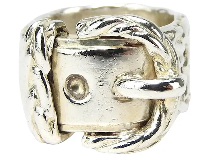 RING HERMèS  PLATA 