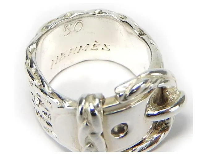 RING HERMèS  PLATA 
