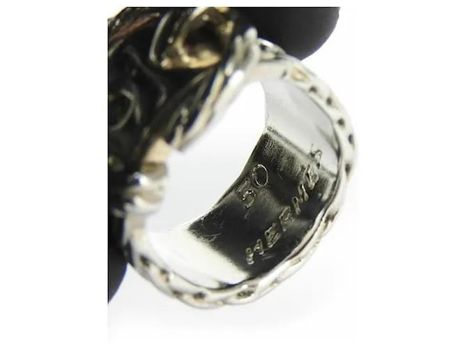 RING HERMèS  PLATA 