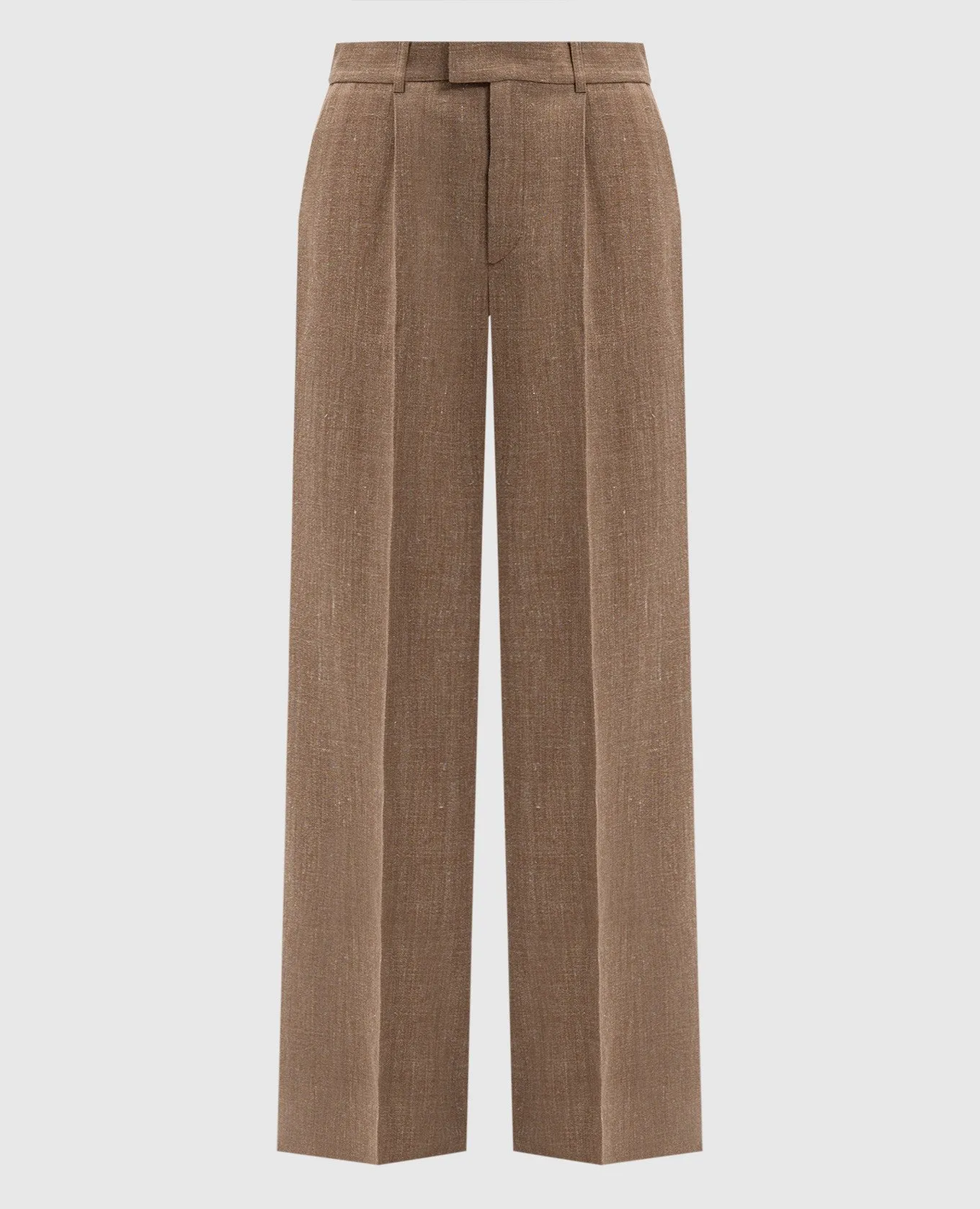 Rohe Brown wool and linen pants