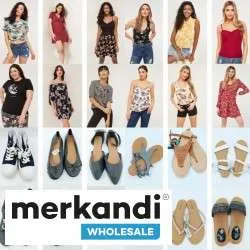ROPA Y CALZADO DE MUJER CASUAL  LOTE SURTIDO DE MARCAS EUROPEAS DE CALIDAD