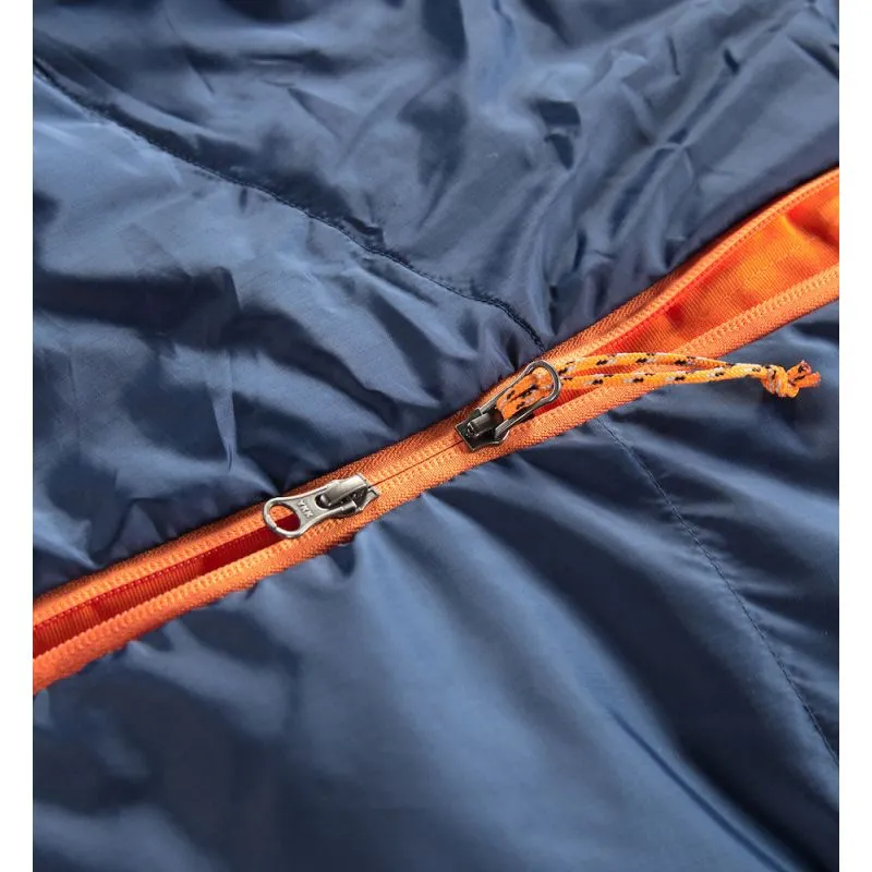 SACO DE DORMIR HAGLÖFS TARIUS 5 (AZUL MEDIANOCHE/MANDARINA)