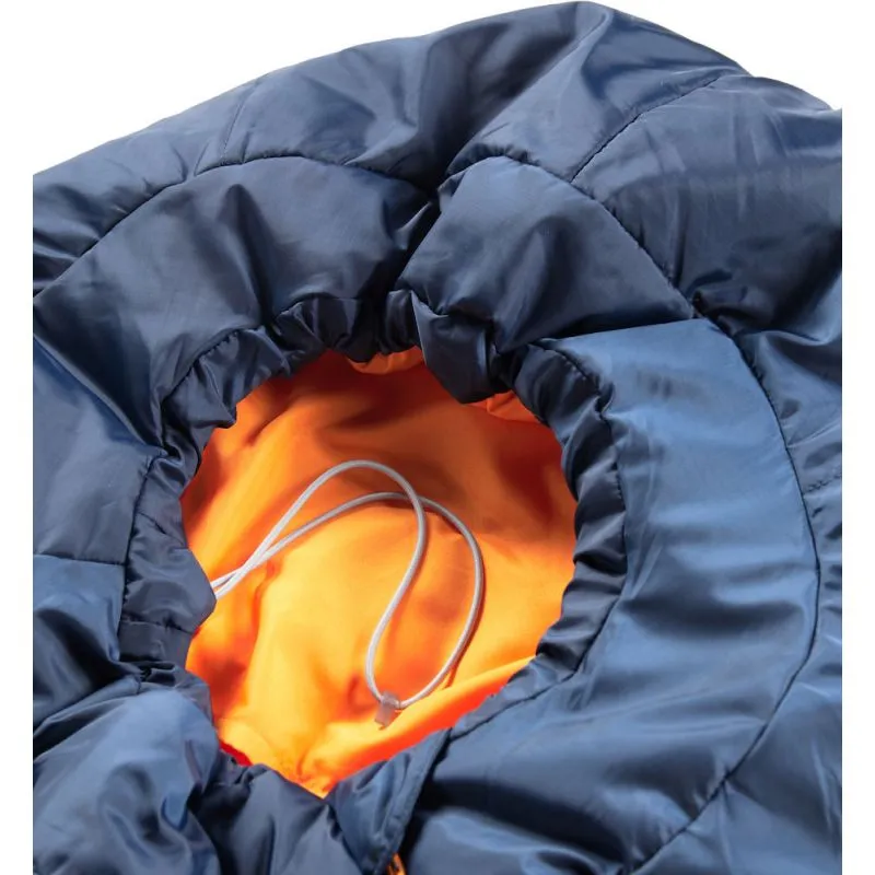 SACO DE DORMIR HAGLÖFS TARIUS 5 (AZUL MEDIANOCHE/MANDARINA)