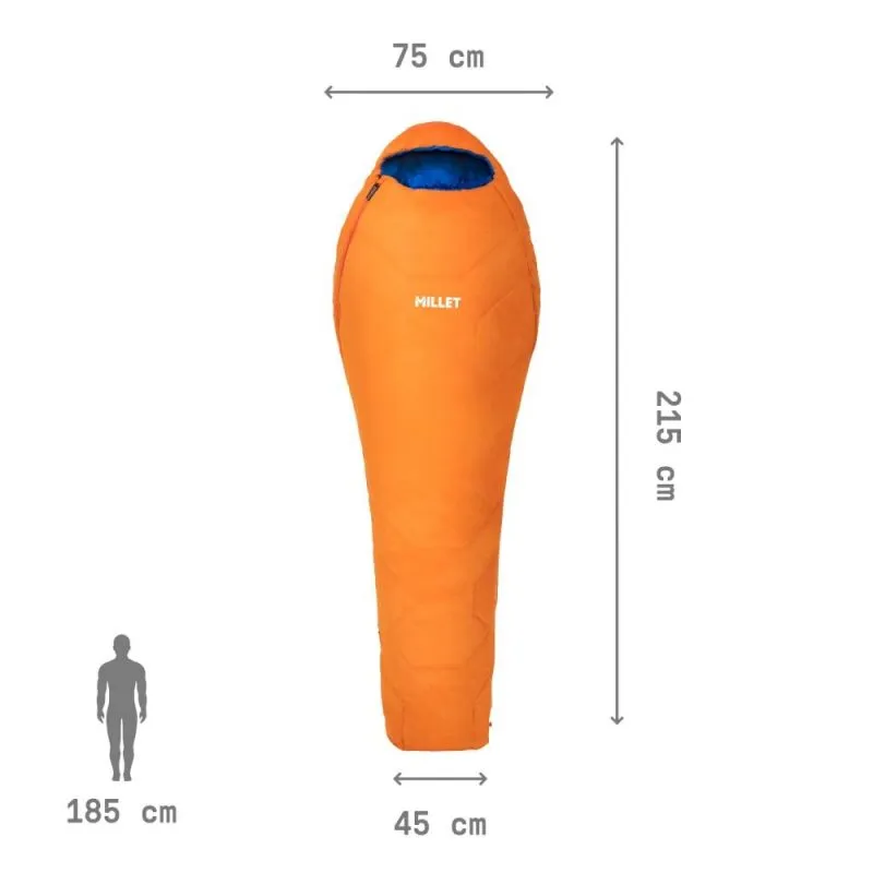 Saco de dormir Millet Baikal 750 Reg (Maracuja)
