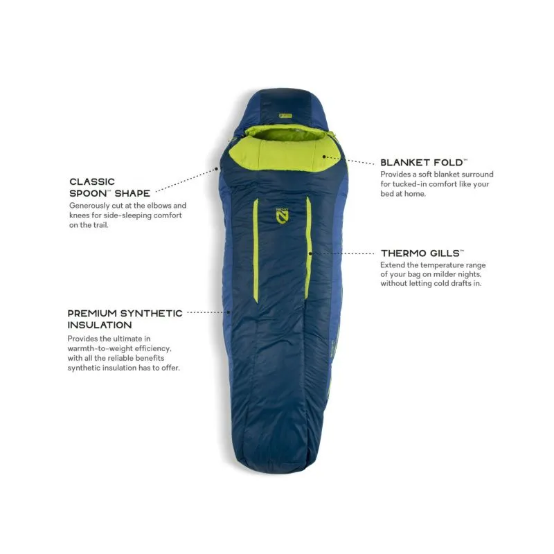 Saco de dormir Nemo Forte Mens 20 Reg