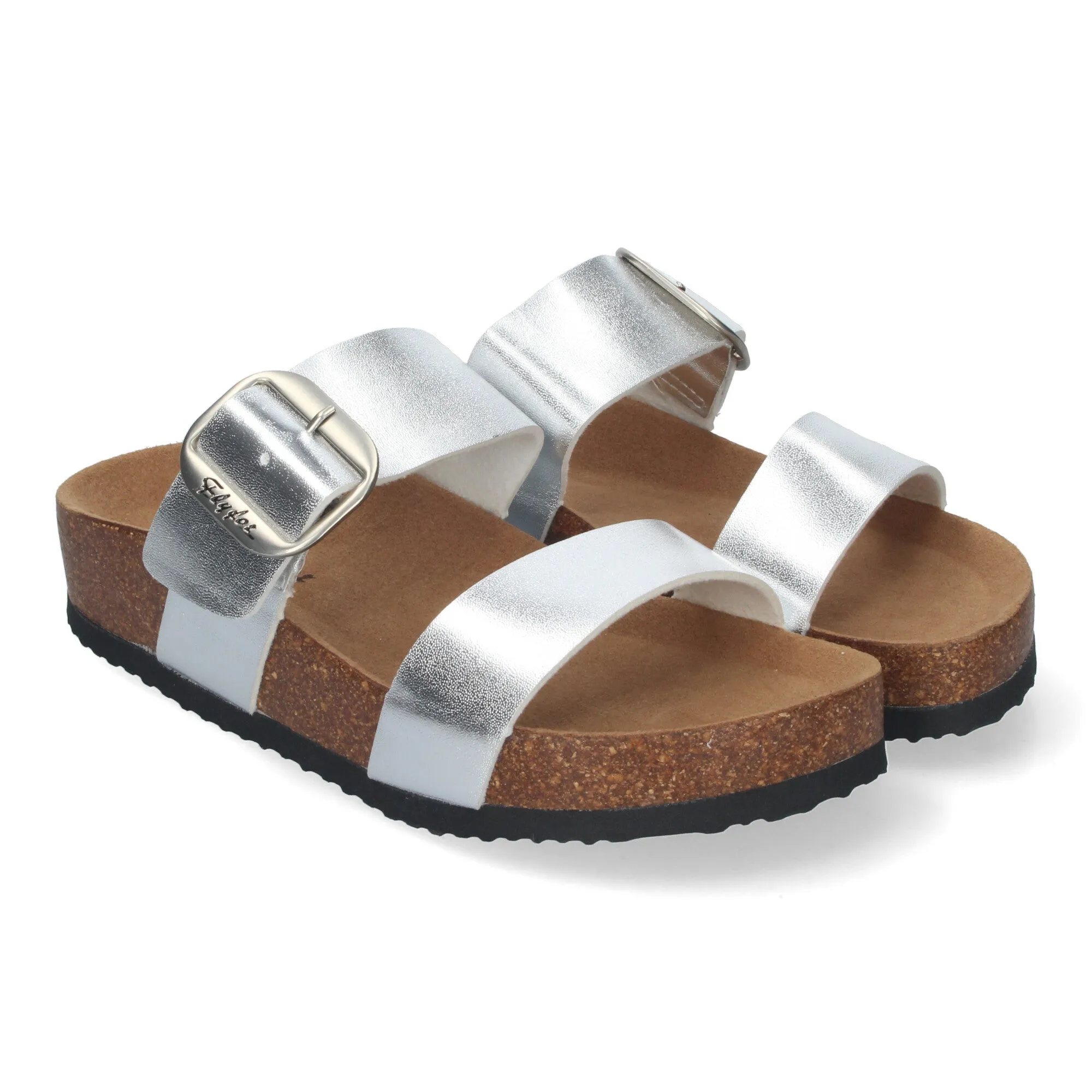 SANDALIA BIO CRETA  PLATA