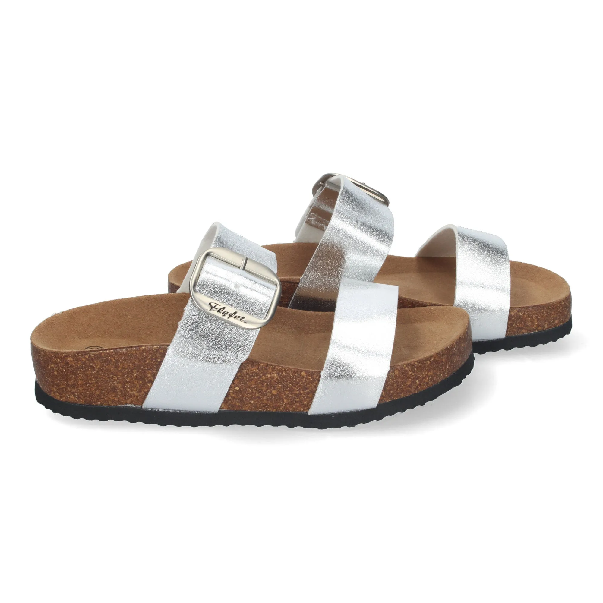 SANDALIA BIO CRETA  PLATA
