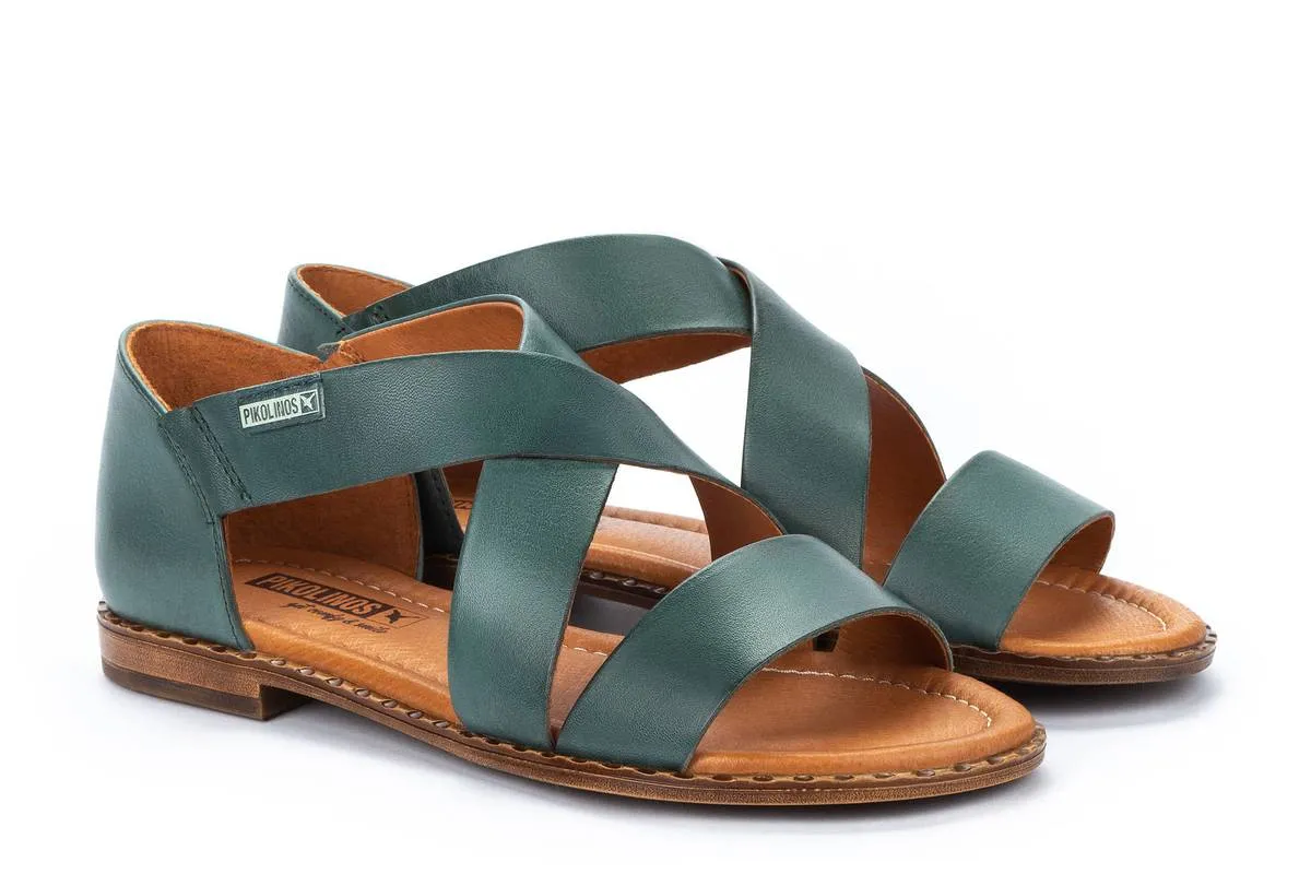SANDALIA MUJER PIKOLINOS W0X0552 EMERALD