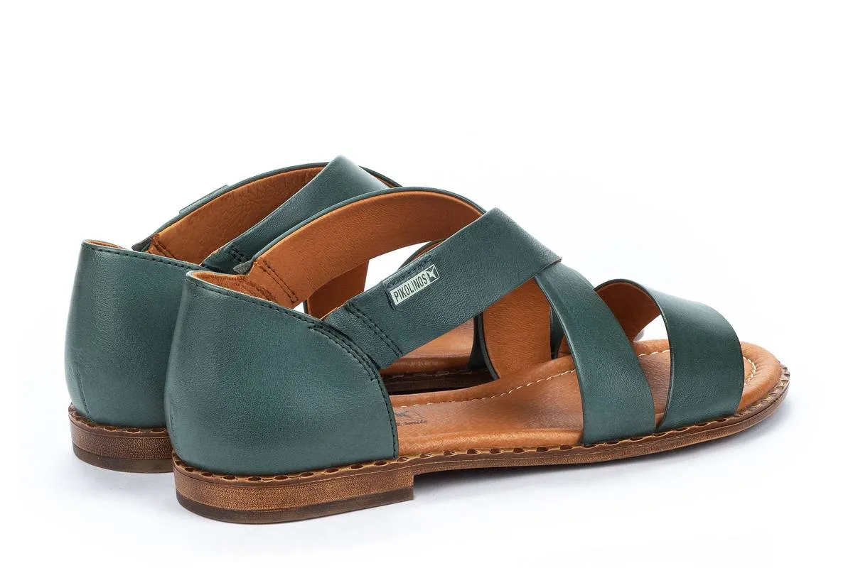 SANDALIA MUJER PIKOLINOS W0X0552 EMERALD