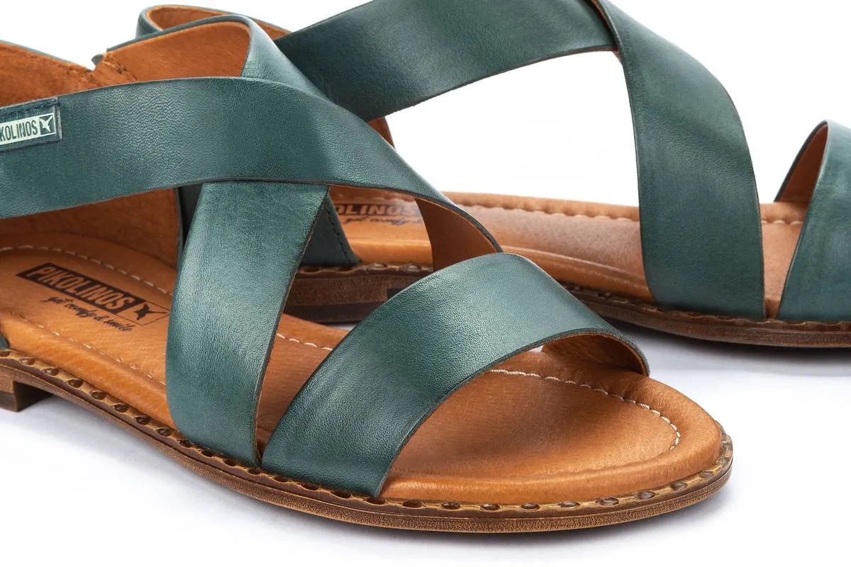 SANDALIA MUJER PIKOLINOS W0X0552 EMERALD