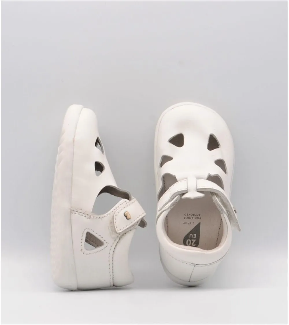 SANDALIAS BOBUX ZAP II IW SU PIEL BLANCO