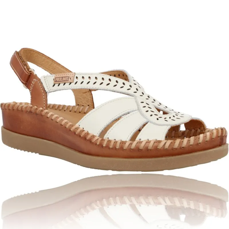 SANDALIAS CASUAL DE PIEL PARA MUJER DE PIKOLINOS CADAQUES W8K0907C1
