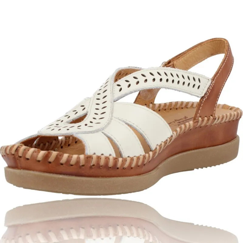 SANDALIAS CASUAL DE PIEL PARA MUJER DE PIKOLINOS CADAQUES W8K0907C1