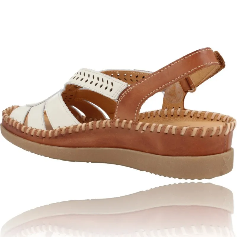SANDALIAS CASUAL DE PIEL PARA MUJER DE PIKOLINOS CADAQUES W8K0907C1
