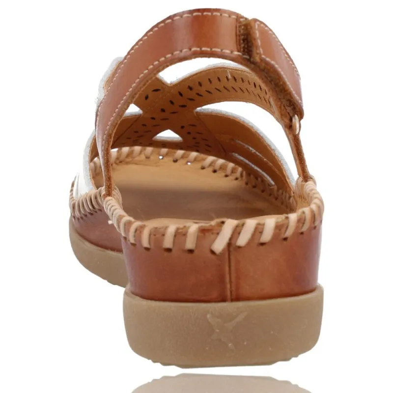 SANDALIAS CASUAL DE PIEL PARA MUJER DE PIKOLINOS CADAQUES W8K0907C1