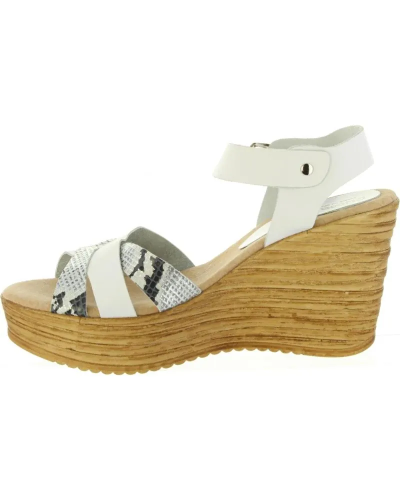 Sandalias de Mujer CUMBIA 31001 PIEL BLANCO