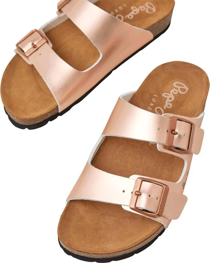 Sandalias de Mujer PEPE JEANS CHANCLAS OBAN CLASSIC PLATINO