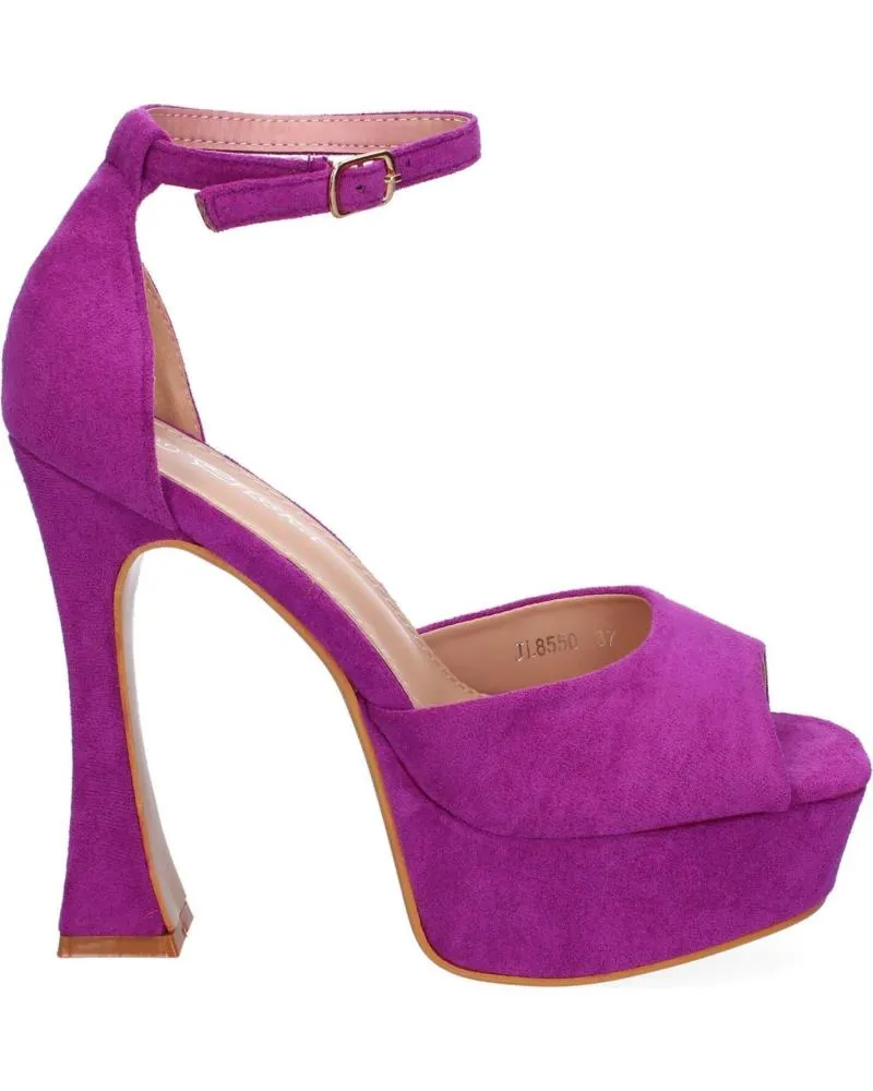 Sandalias PUNTOSALAO  de Mujer SANDALIAS DE FIESTA TACON Y PLATAFORMA PARA MUJER COLOR LILA  VARIOS COLORES