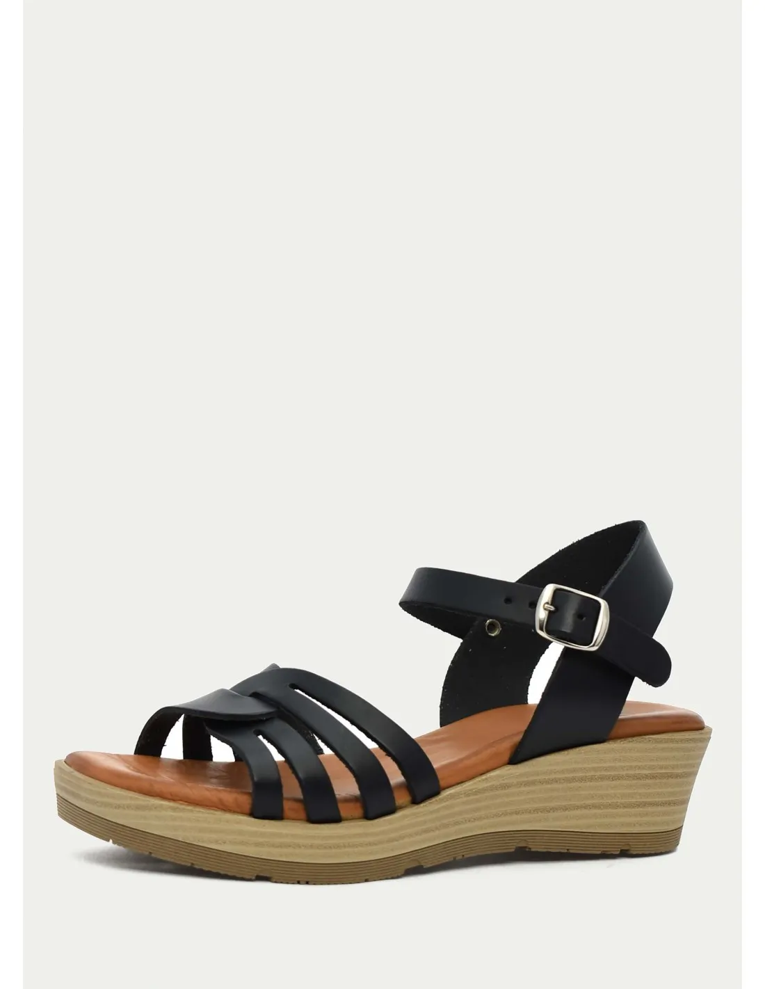 SANDALIAS STUDIO SCARPE 100414 NEGRO 