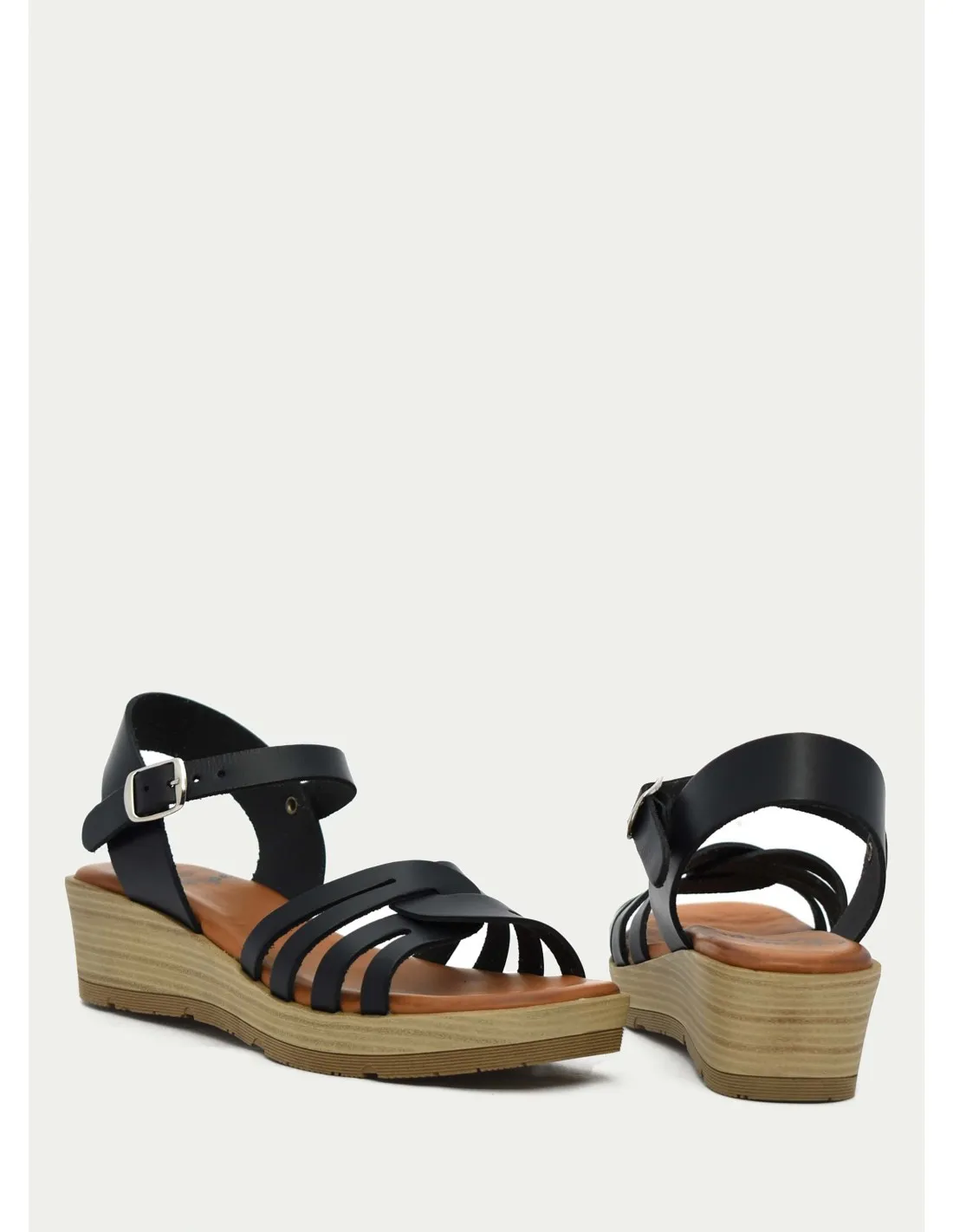 SANDALIAS STUDIO SCARPE 100414 NEGRO 