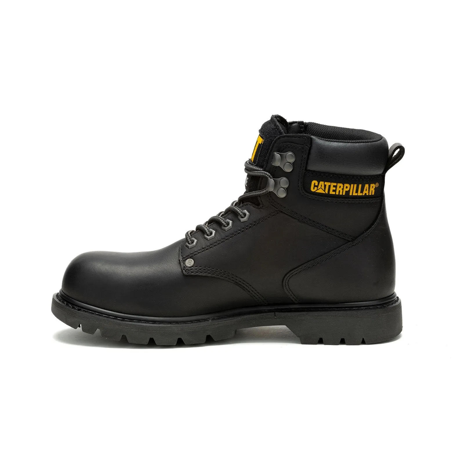 SECOND SHIFT STEELTOE WATERPROOF WORK BOOT BLACK