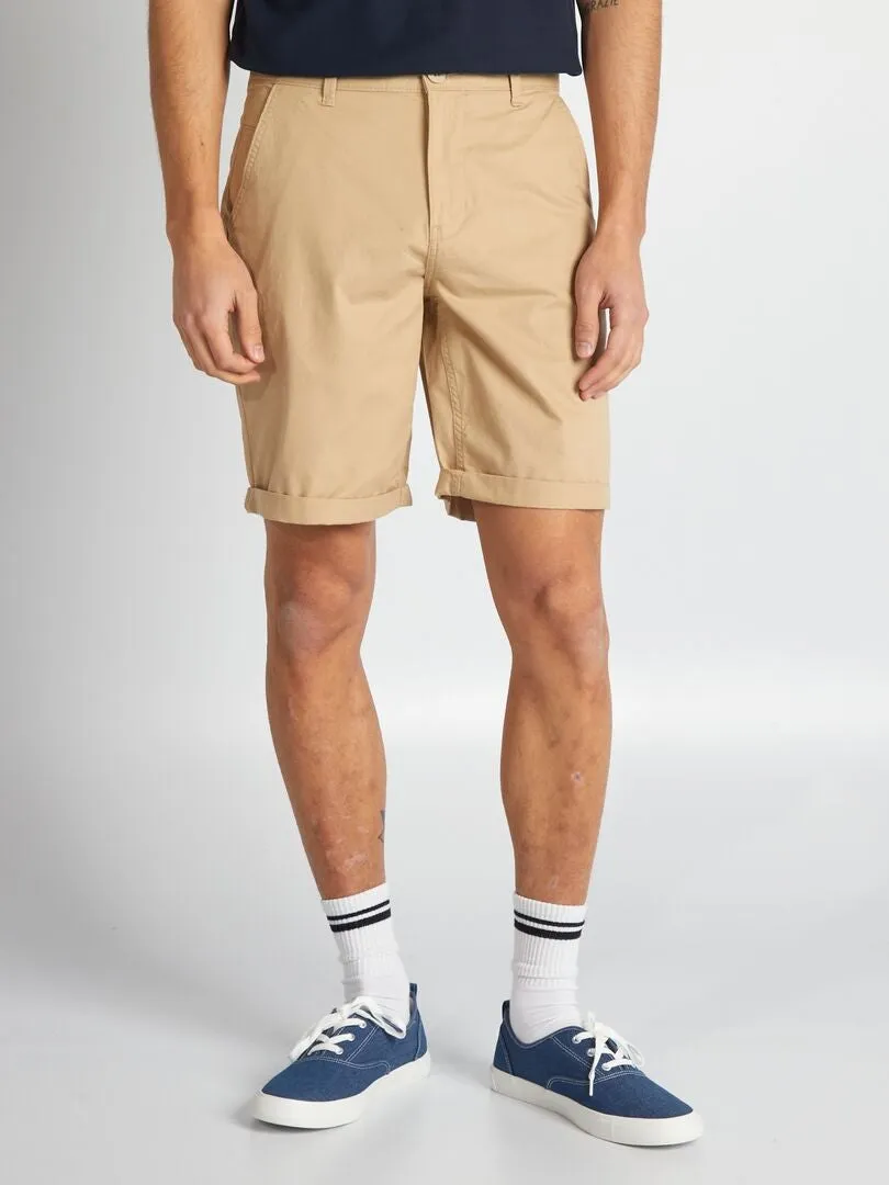 SHORT CHINO  BEIGE