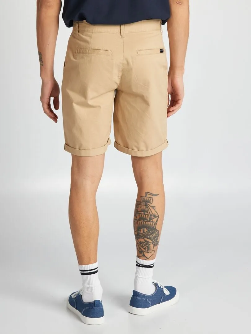 SHORT CHINO  BEIGE