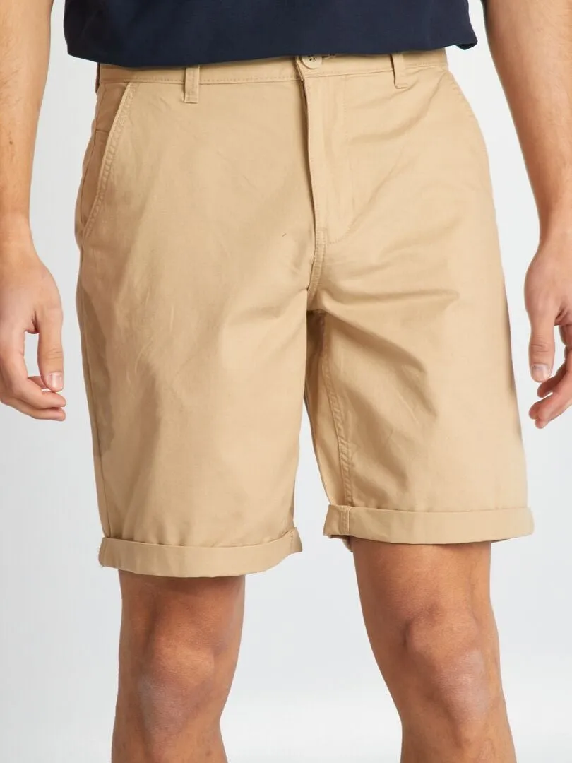 SHORT CHINO  BEIGE