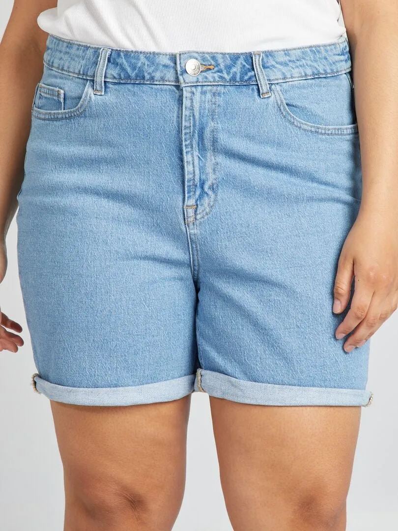 SHORT VAQUERO  AZUL