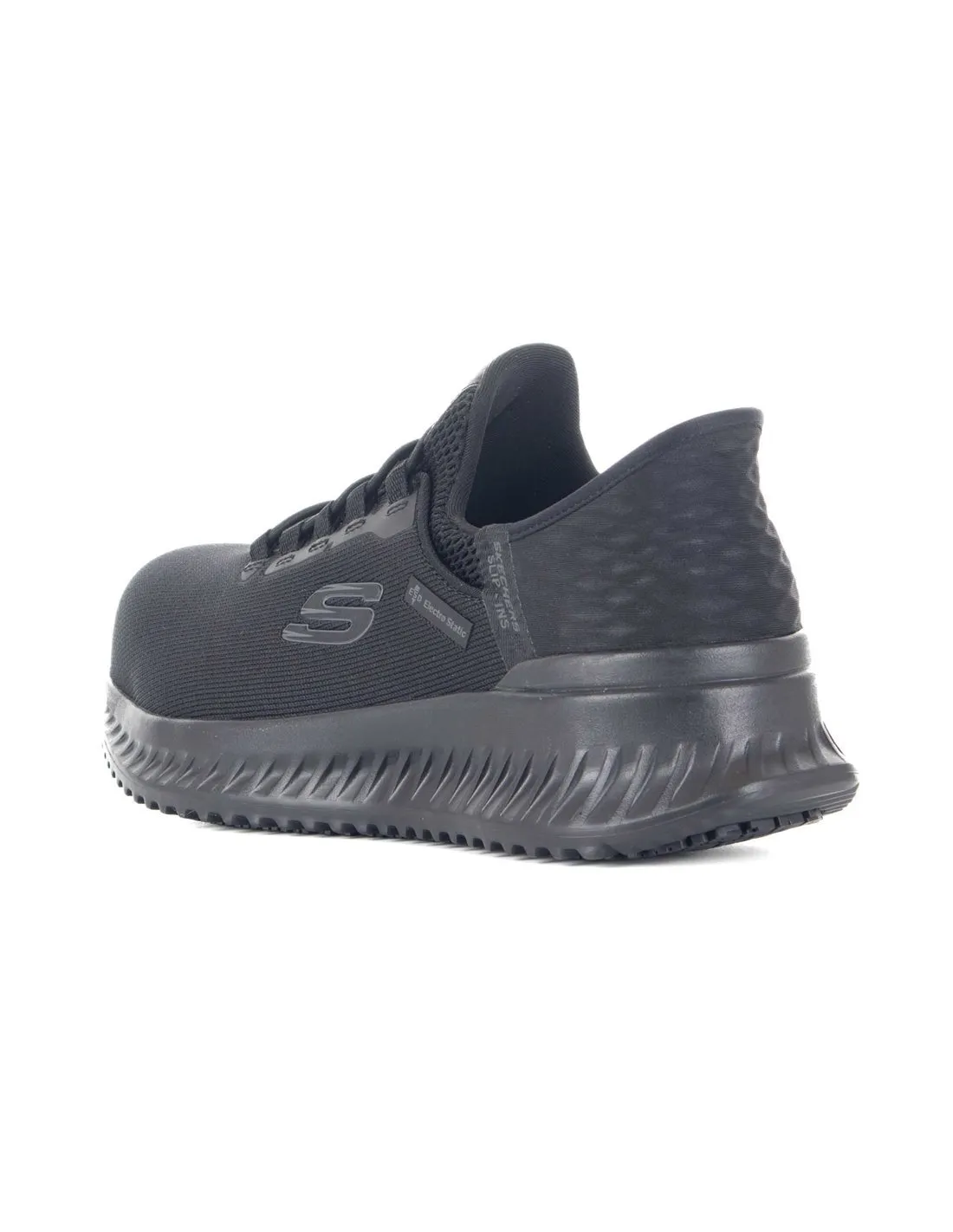 SKECHERS  ZAPATILLAS NEGRAS TILIDO OMBRAY 108152EC SKECHERS WORK MUJER