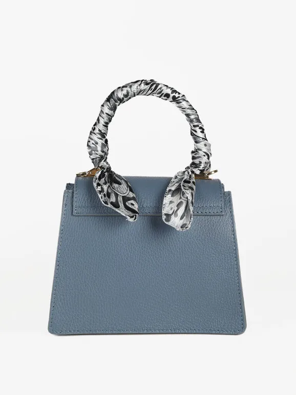 Solada Bolso de mano de piel con bandolera