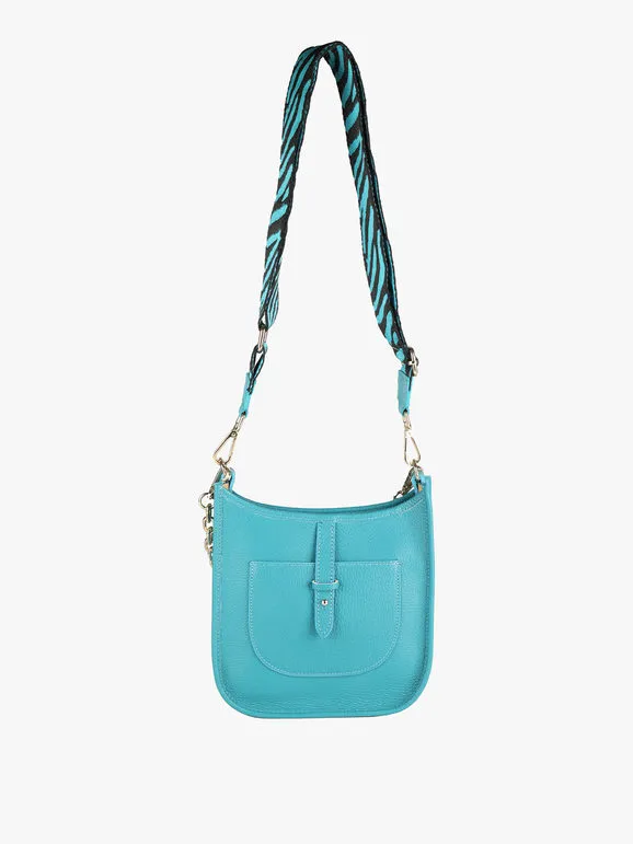 Solada Bolso de piel con cadena para mujer