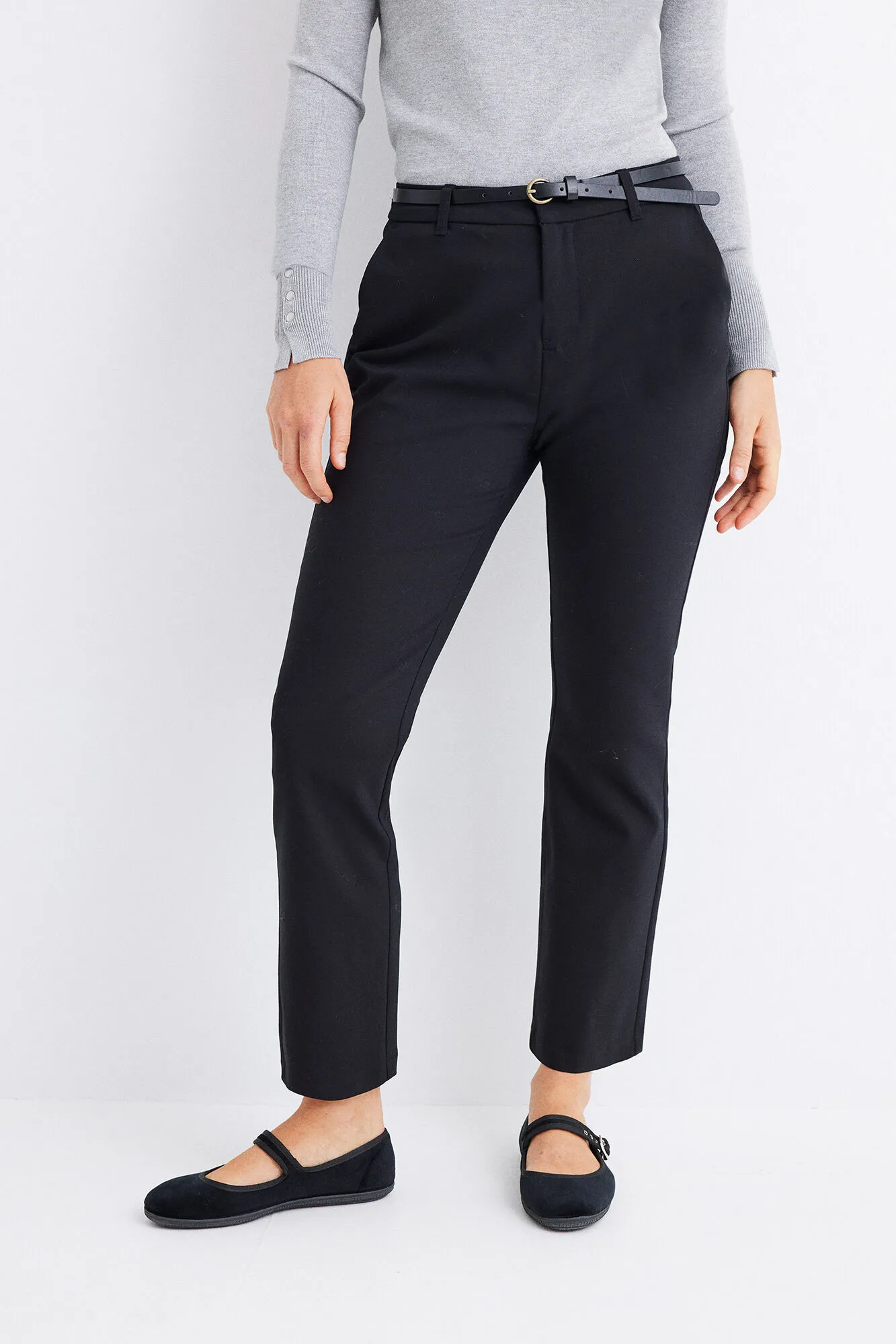 Springfield Pantalón chino cinturón