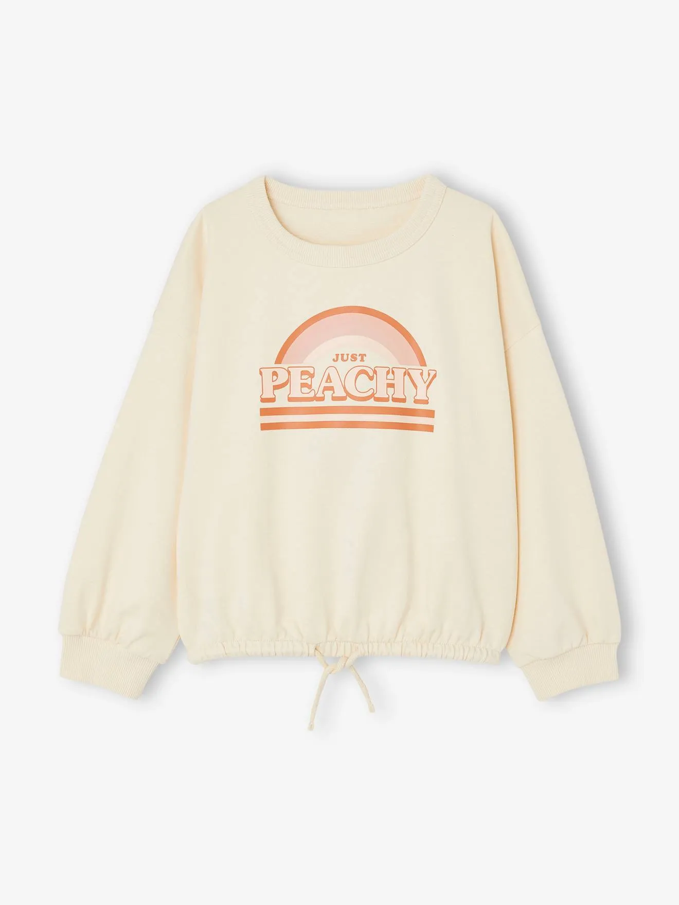 Sudadera deportiva oversize para niña
