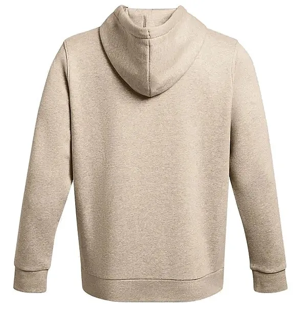 SUDADERA UNDER ARMOUR ESSENTIAL FLEECE  TIMBERWOLF TAUPE LIGHT HTHR/TIMBERWOLF TAUPE  MEN´S
