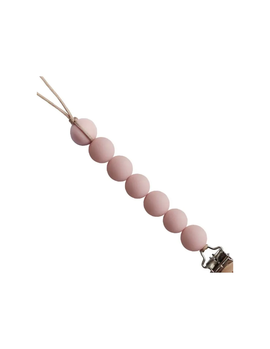 Sujetachupetes Mushie Halo Blush