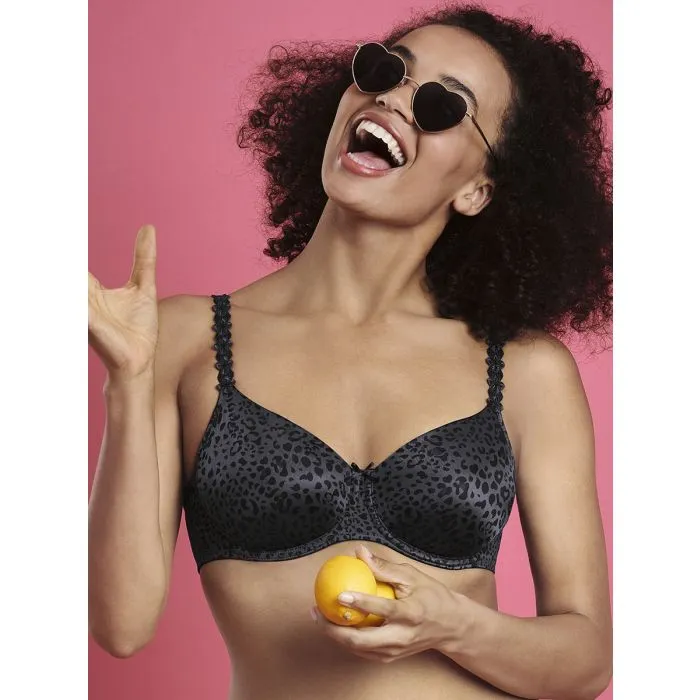 Sujetador Rosa Faia Joy Moldeado con aros 5258 Antracita