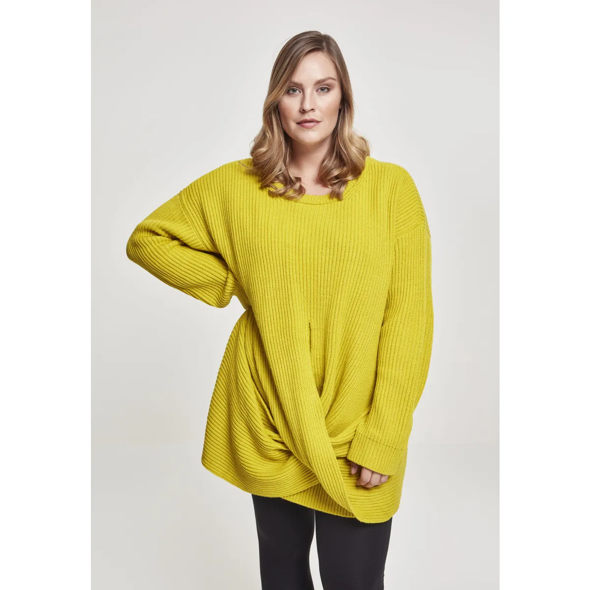 Sweatshirt femme grandes tailles Urban Classic wrapped