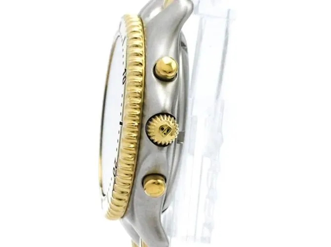 TAG HEUER Sel Cronógrafo Reloj para Hombre de Acero Baño de Oro CG1122 