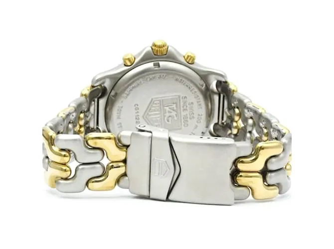 TAG HEUER Sel Cronógrafo Reloj para Hombre de Acero Baño de Oro CG1122 