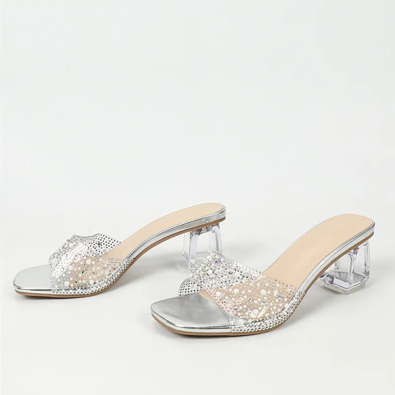 TAMAñO LIYKE 3643 ZAPATILLAS TRANSPARENTES PARA MUJERES DE VERANO