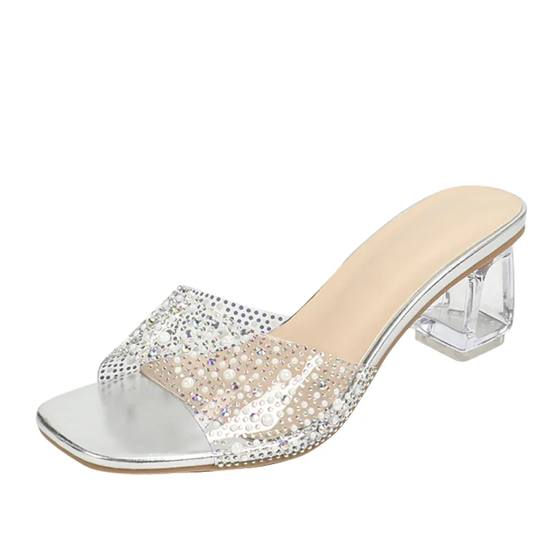 TAMAñO LIYKE 3643 ZAPATILLAS TRANSPARENTES PARA MUJERES DE VERANO
