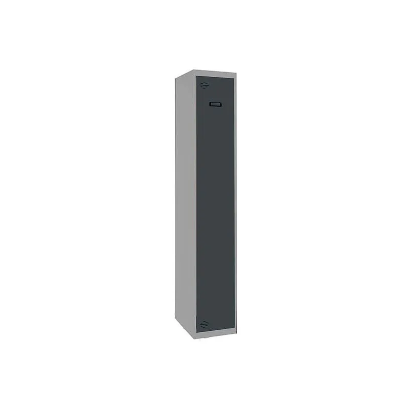 Taquilla profesional montada Single 1/1 180X40X50 Gris/Antracita Simonrack