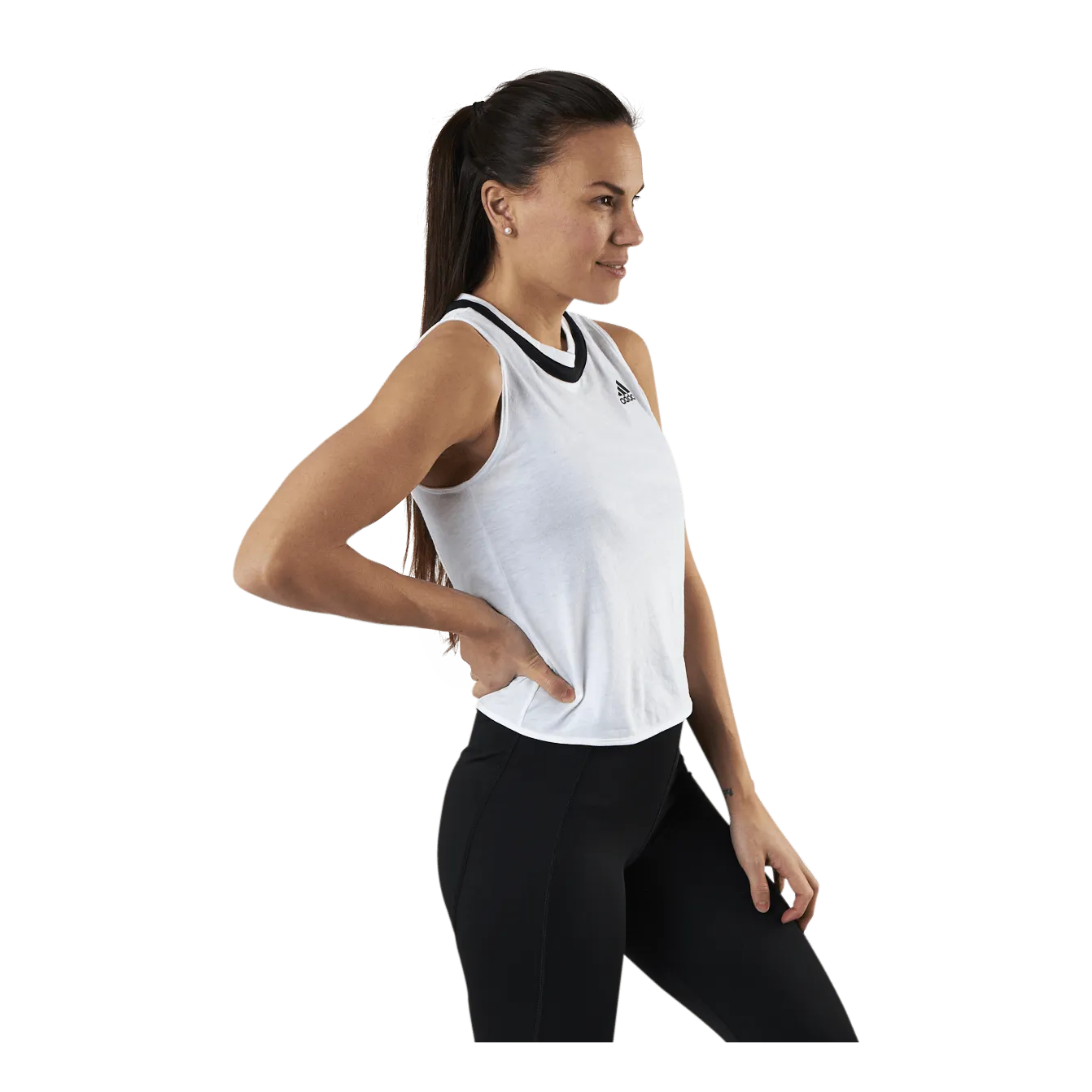 Tenis adidas Club Knotted Tank White/Black