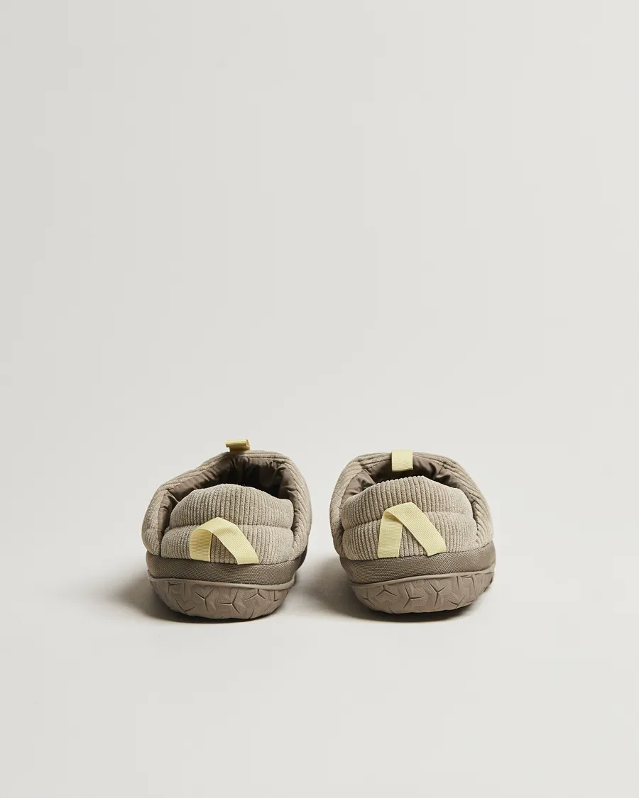 The North Face Nuptse Corduroy Mule Beige
