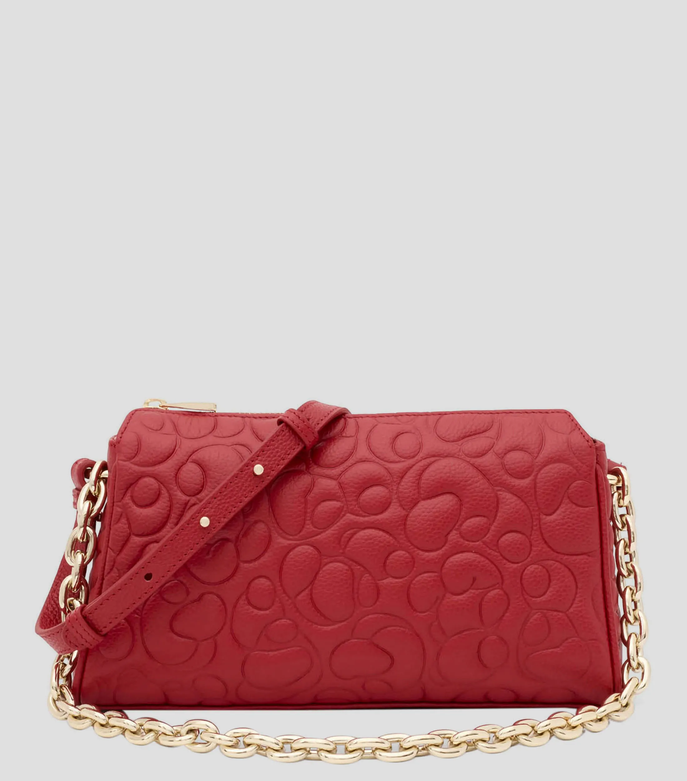 Tous Bolso Crossbody en piel Greta con capitonado de osos Mujer
